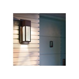 Aplică LED de exterior SOREL 1xGU10/7W/230V IP44 maro Kichler KL-SOREL2-M-LED
