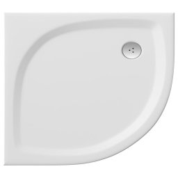 Ravak XA237711010 - Tavă de duș ELIPSO în formă de sfert de cerc 90x90 cm, albă