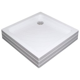 Ravak A007701120 - Tavă de duș pătrată ANGELA 90x90 cm albă