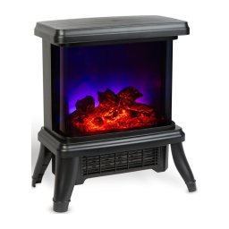 Șemineu electric LED cu încălzire, 1500 W, 230 V