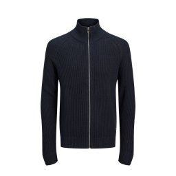 JACK & JONES Jachetă Jjpannel Knit Zip 12278920 19-3922 TCX sky captain