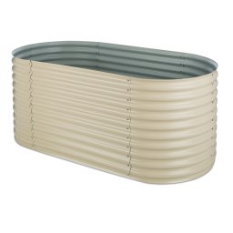 Blumfeldt HIGH GROW, bej, 2 M, ghiveci ridicat, aluminiu galvanizat (GDMB4-High-Grow-200B)