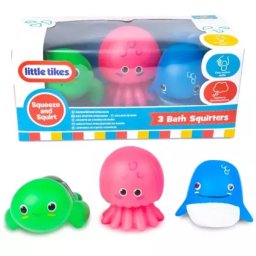 Jucării de baie Little Tikes cu stropitori de apă - Set de 3 piese