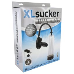 XLSUCKER - pompă automată de potență și pentru penis (transparentă)
