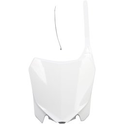 Plastic numar fata Honda CRF250-14 17 450R-13 16,alb