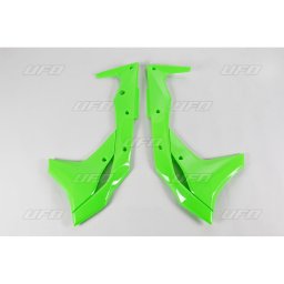 Laterale radiator Kawasaki KXF250 17-18,verde fluorescent