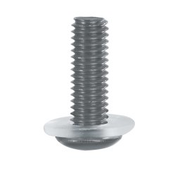Set 8 suruburi parbriz, cu piulite de guma, argintii