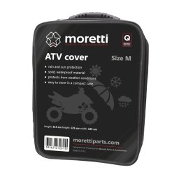 Prelata ATV impermeabila, culoare negru, marime M