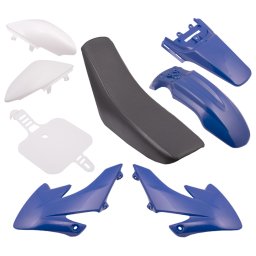 Set plasticuri si saua, motocicleta cross 110 125cc