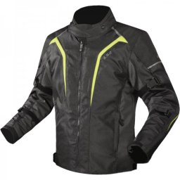 Geaca moto LS2 Sepang Man, culoare negru gri, Hight Vision galben, marime M