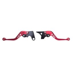 Set manete frana si ambreaj Yamaha, culoare rosu