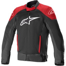 Geaca moto Alpinestars T-SP SUPER AIR, culoare negru rosu, marime L