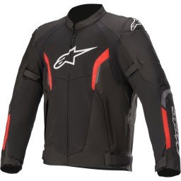 Geaca moto Alpinestars AST Air v2, culoare negru rosu, marime S