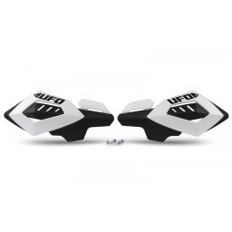 Protectii maini motocross enduro Ufo Plast Arches, marime universala, culoare alb