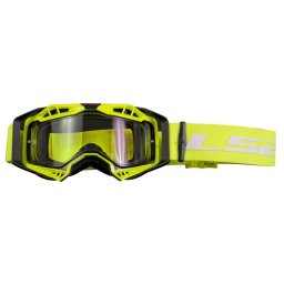 Ochelari LS2 cross enduro atv, culoare galben, lentila clara