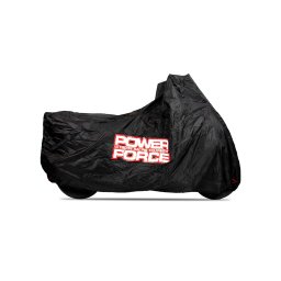 Prelata moto impermeabila, marime L, culoare negru, PowerForce