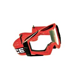 Ochelari motocross enduro atv, PowerForce, lentila antiaburire, culoare rama rosu