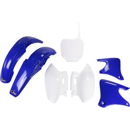 Kit plastice Yamaha YZF 250 2001-2002, albastru alb