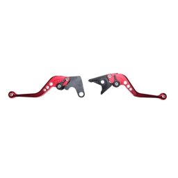 Set 2 manete frana si ambreiaj Yamaha Yzf R6 99-04 R1 02-03, culoare rosu