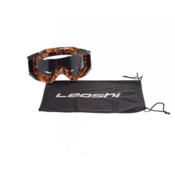 Ochelari motocross atv enduro Leoshi, culoare portocaliu negru