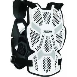 Protectie corp Thor Sentil-Pro, culoare alb negru, marime M L
