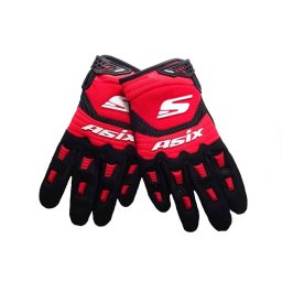 Manusi enduro atv cross Asix AS3 Senior, culoare rosu, marime XL