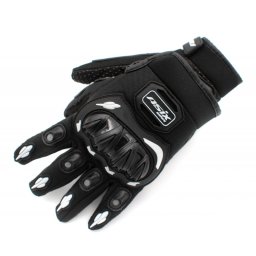 Manusi enduro atv cross Asix AS2 Senior, culoare negru alb, marime XL