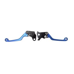 Manete ambreiaj si frana reglabile Yamaha WR250R X 07-17, culoare albastru