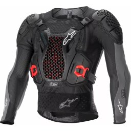 Protectie corp Bionic Plus v2, culoare negru rosu, marime M