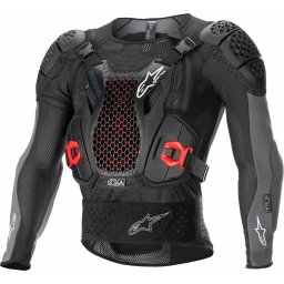 Protectie corp Bionic Plus v2, culoare negru rosu, marime 2XL