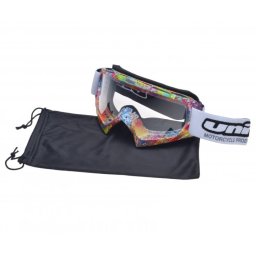 Ochelari motocross atv enduro Unit, culoare rama multicolor, lentila clara