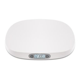 Cantar digital pentru bebelusi babycare, pana la 25 kg, ecran iluminat, memorie, 0+ luni, reer 64120