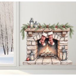 Decor Șemineul lui Moș Crăciun