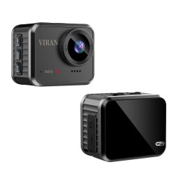 Camera de actiune iSEN Mini V8, Negru, 1.54 HD, 1080p, 30fps, 145 Wide Angle, Wi-Fi, USB 2.0, Microfon, Aplicatie, IP67, 600mAh