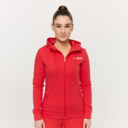 GymBeam Hanorac cu fermoar pentru femei Limitless Hot Red L