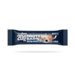 GymBeam 20 g Protein bar biscuiți & cremă