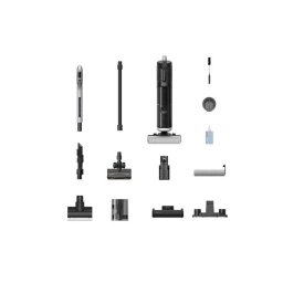 Aspirator Vertical Fara Fir Dreame H14 Dual HHV25A Umed/Uscat 4 Moduri 18000Pa Auto-Curatare 380W Afisaj Led Negru