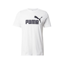PUMA Tricou funcțional 'Essentials No. 1' negru / alb