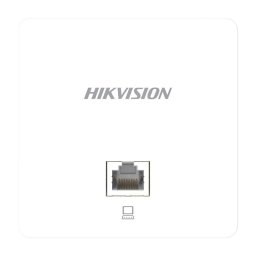 Wi-Fi 5 1200M In-Wall Access Point Hikvision DS-3WAP521-SI 2 Gigabit LAN Ports with 1 PoE Input 802.11ac Wave 2 1167 Mbps 86 mm Wall Junction Box for Easy Installation 50+ Concurrent User Connections Auto RF Optimization Support Intelligent Fast Roaming
