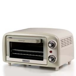 Cuptor electric Ariete VINTAGE 3919/03, 800W, 10 l, 3 moduri, Pana la 230°C, Geam termopan dublu, Timer 60 min, Bej