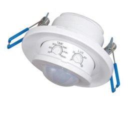 Detector de mișcare cu infraroșu pentru tavan Maclean MCE130, montare încastrată la 360°, 6 m, IP20