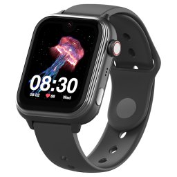 Ceas Smartwatch Pentru Copii, Wonlex KT37, Negru
