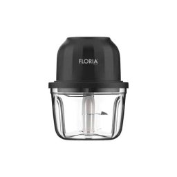 Tocator reîncărcabil pentru legume și fructe (Mini Chopper), cu o capacitate de 350 ml, baterie de 1200 mAh și putere de 5V/30W FLORIA / ZLN2655