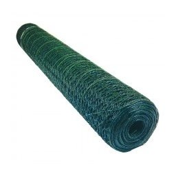 Plasa Rabitz Zn Plastifiata 3/4"(19 Mm)X1 Mm / 1X10M