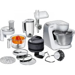 BOSCH MUM58259 Serie 4 De bucătărie robot MUM 5 1000W Alb / argintiu