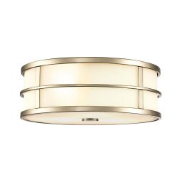 Feiss FE-FUSION-F-PNBR - Plafonieră FUSION, 3xE27/40W/230V, Ø 34,3 cm, aurie