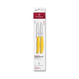 Victorinox - Set de cuțite pentru legume SWISS CLASSIC, lame de 10 cm, 2 buc., galbene