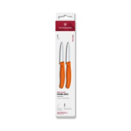 Victorinox - Set de 2 cuțite pentru legume SWISS CLASSIC, 8 cm, portocaliu