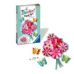 Ravensburger - Be Creative Set mini de creatie flori si fluturi din hartie