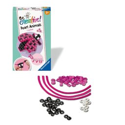 Ravensburger - Be Creative Set mini de creatie din perle gargarita si larva